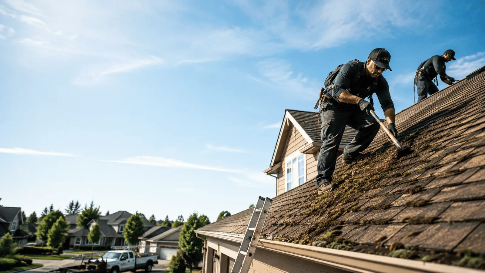 Roof Moss Removal in Centralia, WA near me